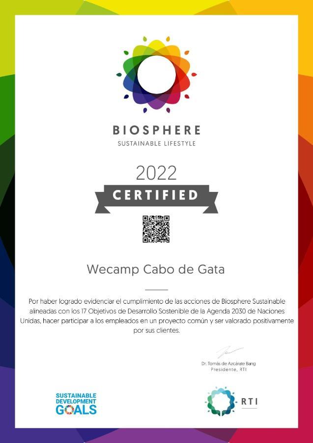 فندق Wecamp Cabo De Gata لاس نيغراس المظهر الخارجي الصورة